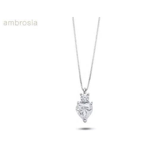 Halskette Ambrosia Dame DEA DI LUCE in Gold Zircone AGZ401 - AGZ401